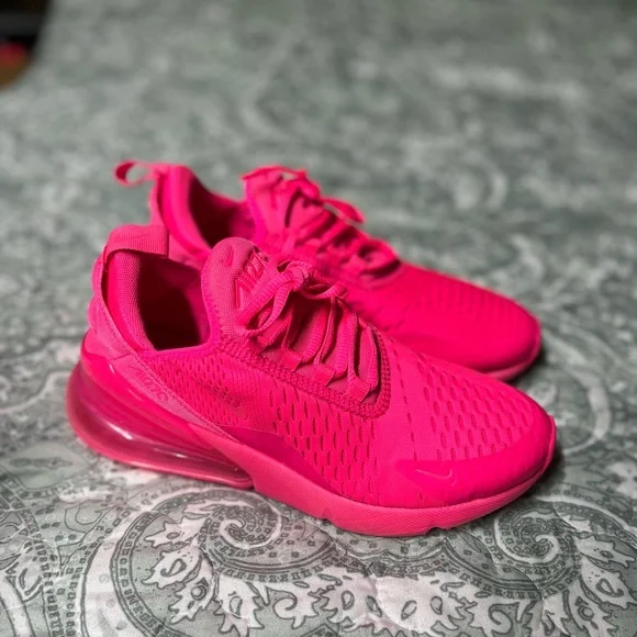 Nike, Shoes, Neon Pink Air Max 27 Womens Size 7